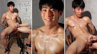 HUNK CHANNEL – OAV1193 – シックスパックのスジ筋塩顔イケメン大学生、響(ひびき)くん20歳が男の初手コキで上反りマラ怒張ザーメン噴火!!【男責めver.】