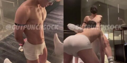 [OF] GUTPUNCHSOCK 一米八高富帅跪服脚下