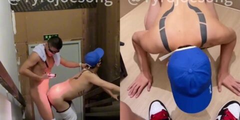 [Jersey Top1S] Husband had an affair and was taken off and fucked by a sportsman’s big cock in a wild battle