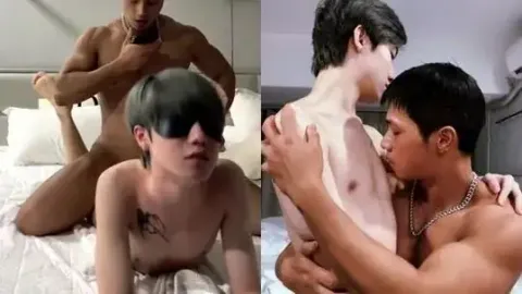 Brother Ziyu – black and white matching, the wonderful intercourse